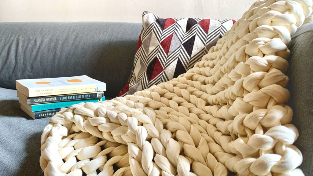 faux fur throw blanket